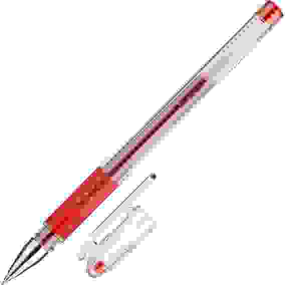 Ручка PILOT G-1 Grip 0.5 мм, гелевые красные чернила, грип
