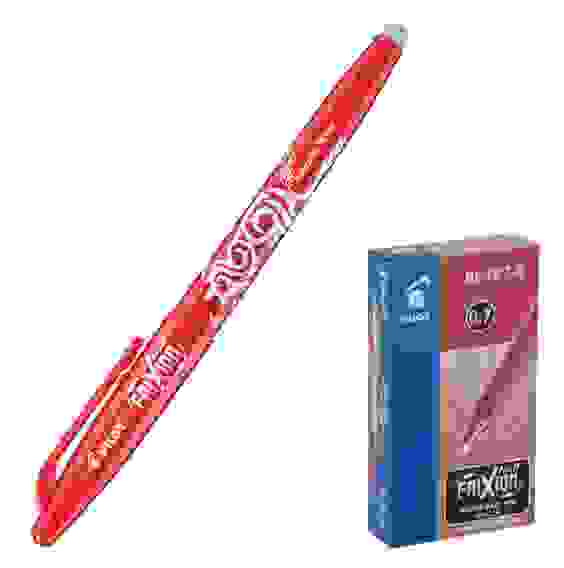 Ручка PILOT FriXion Ball 0.7 мм со стираемыми гелевыми красными чернилами