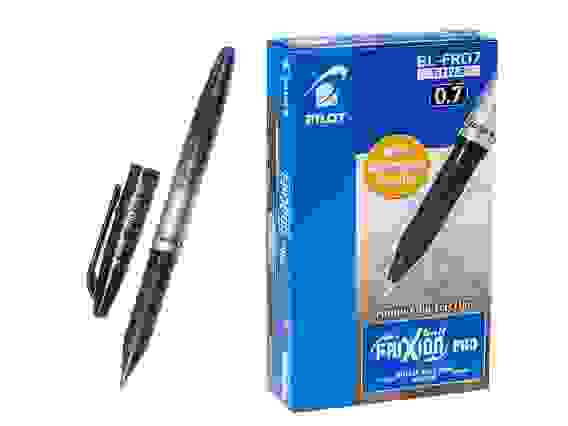 Ручка PILOT FriXion Pro 0.7 мм со стираемыми гелевыми синими чернилами