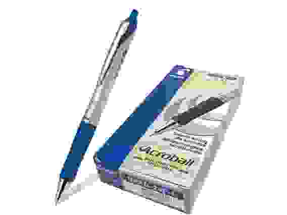 Ручка PILOT Acroball 25F (0,7мм), шариковая автоматическая, синие чернила, грип