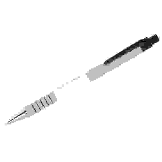 Ручка PILOT BPRK 0.7 мм шариковая автоматическая, синие чернила, серый прорезиненный корпус