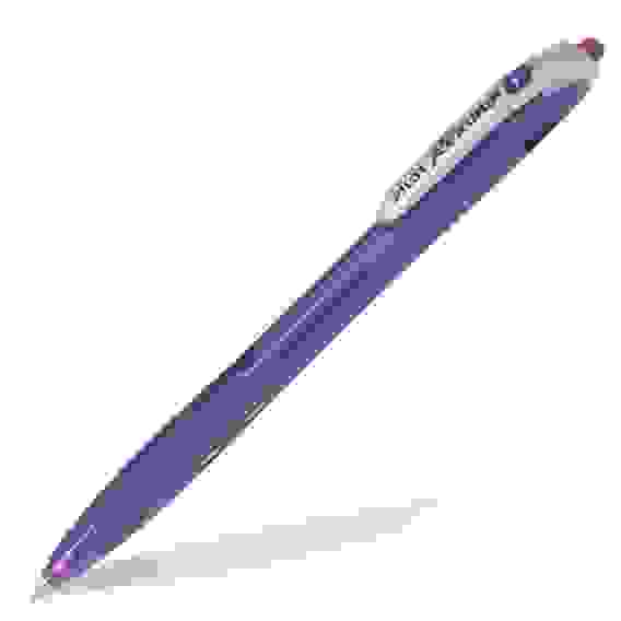 Ручка PILOT RexGrip F (0.7 мм) шариковая автоматическая, фиолетовые чернила, грип