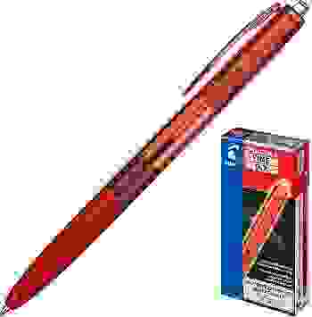 Ручка PILOT Super Grip G F (0.7 мм) шариковая автоматическая, красные чернила, грип