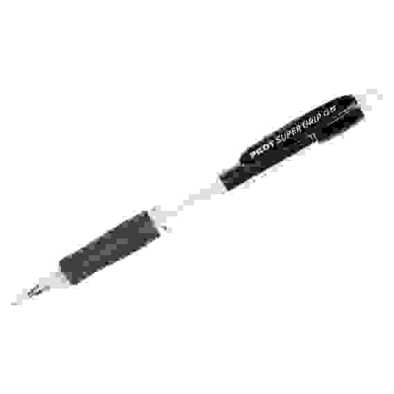 Карандаш механический PILOT Super Grip H-185, 0.5 мм, с ластиком, черный корпус