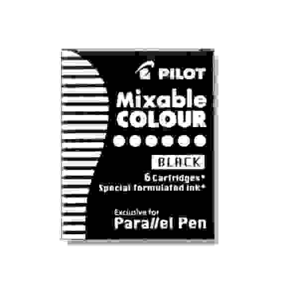 Картриджи PILOT для каллиграфических ручек черные, 6шт