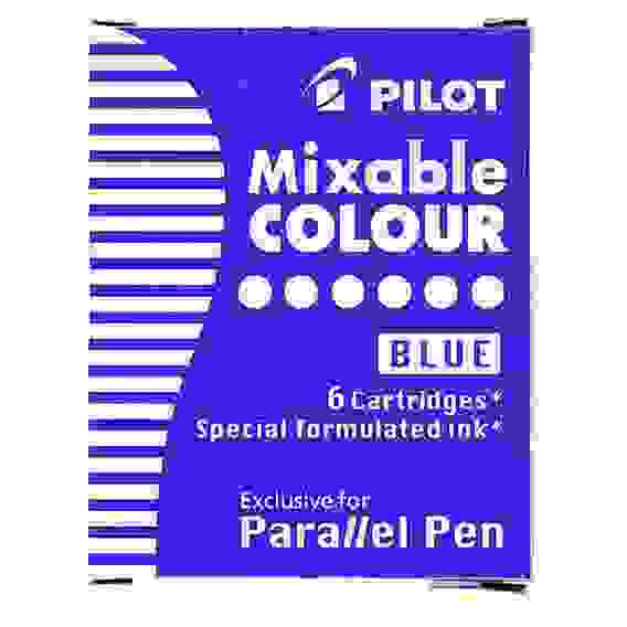 Картриджи PILOT для каллиграфических ручек синие, 6шт