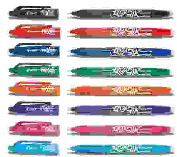 Комплект ручек 8 цв PILOT FriXion Ball 0.7 мм со стираемыми гелевыми чернилами 8 цветов