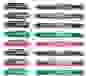 Комплект ручек 8 цв PILOT FriXion Ball 0.7 мм со стираемыми гелевыми чернилами 8 цветов