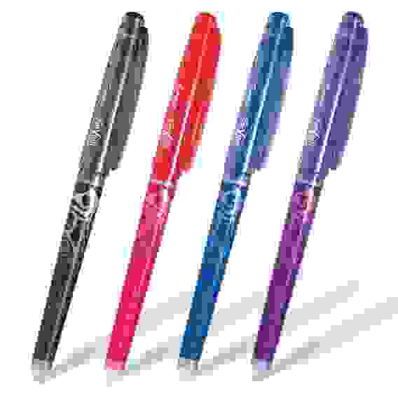 Комплект ручек PILOT FriXion Point 0.5 мм со стираемыми гелевыми чернилами 4 цвета