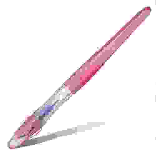Ручка перьевая PILOT Plumix Neon, перо Medium, розовый корпус