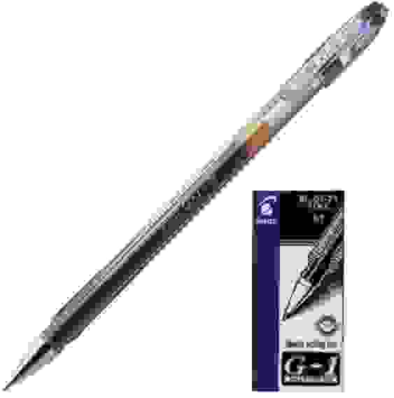 Ручка PILOT G-1, 0.7 мм, гелевые черные чернила