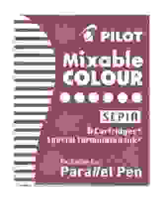 Картриджи PILOT для каллиграфических ручек сепия, 6шт