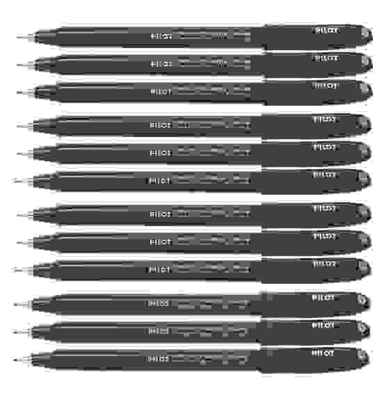 Маркер PILOT SCAN-UF перманентный, черный, толщина линии 0.4 мм