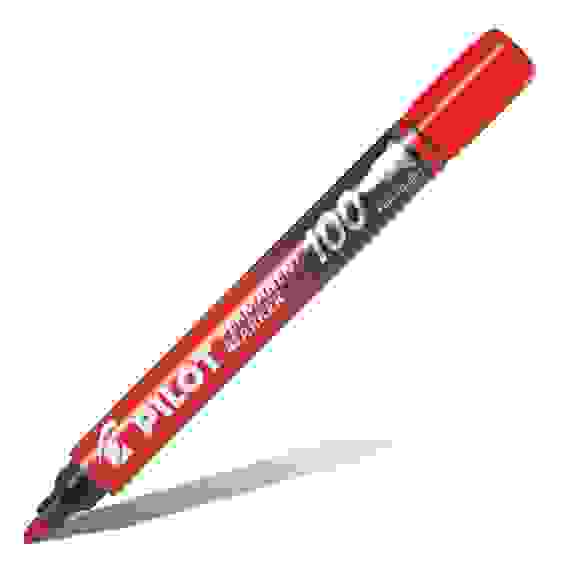 Маркер PILOT SCA-100 перманентный, красный, круглый наконечник 1 мм