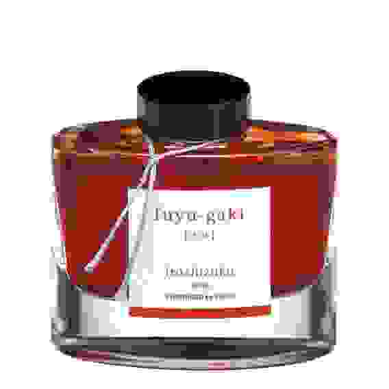 Чернила PILOT Iroshizuku Fuyugaki 50 мл, оранжевые - "Хурма"