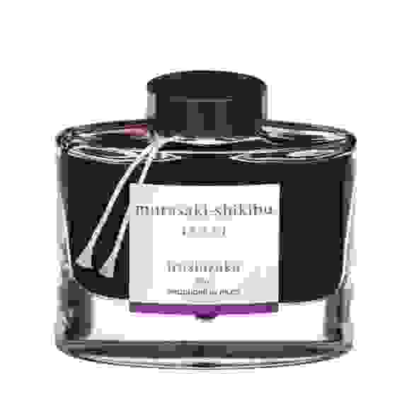 Чернила PILOT Iroshizuku Murasaki Shikibu 50 мл, фиолетовые - "Японский красивоплодник"