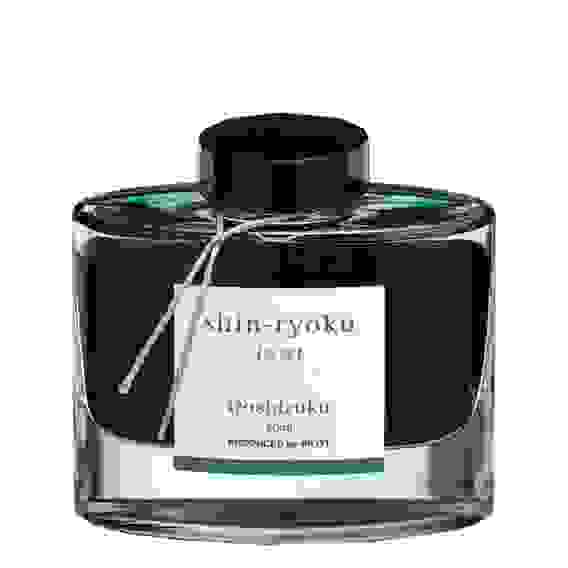 Чернила PILOT Iroshizuku Shin-ryoku 50 мл, темно-зеленые - "Темно-зеленый"