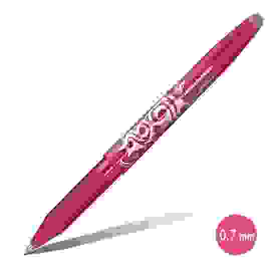 Ручка PILOT FriXion Ball 0.7 мм со стираемыми гелевыми розовыми чернилами