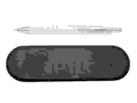 Ручка PILOT COUPE White M ( 1.0 мм), шариковая, синие чернила, металл. футляр