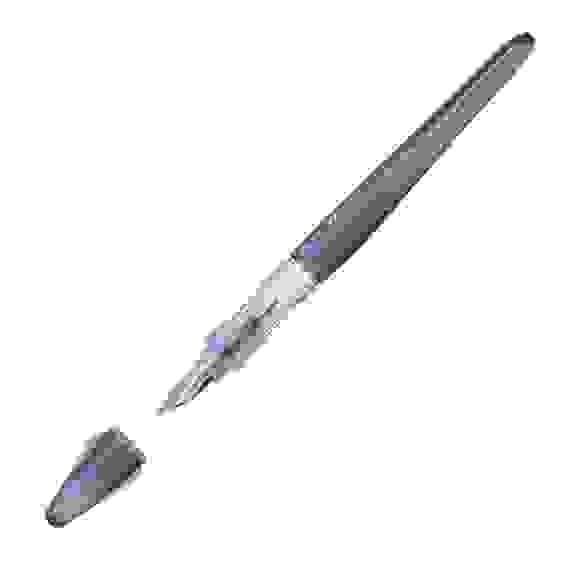 Ручка перьевая PILOT Plumix Neon, перо Medium, черный корпус