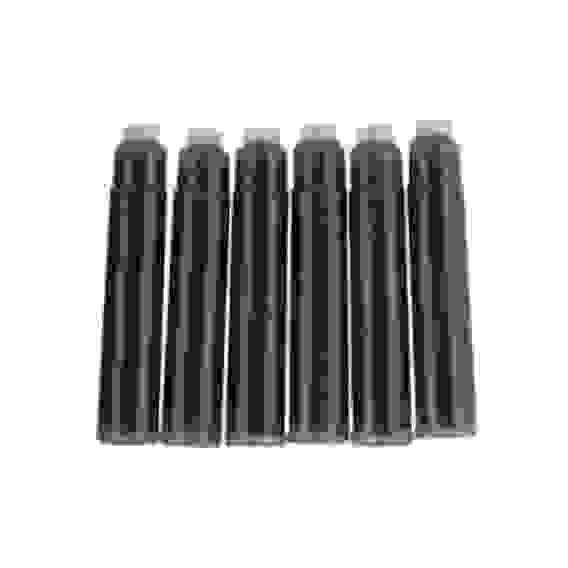 Картриджи для перьевой ручки, комплект 6 шт, черные