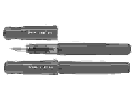 Ручка перьевая PILOT Kakuno, серый корпус, перо Medium