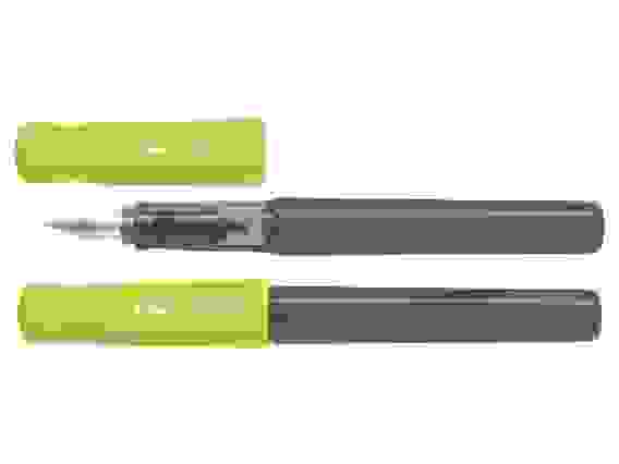 Ручка перьевая PILOT Kakuno, салатово-серый корпус, перо Medium