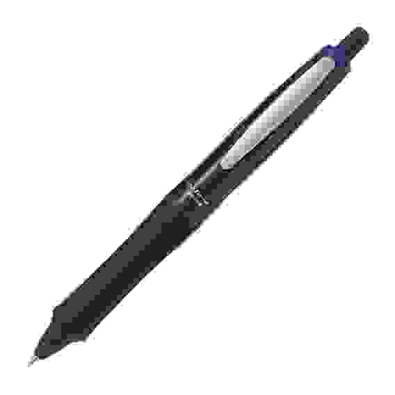 Ручка PILOT Dr.Grip Full Black M ( 1.0 мм), шариковая, синие чернила, синие детали отделки